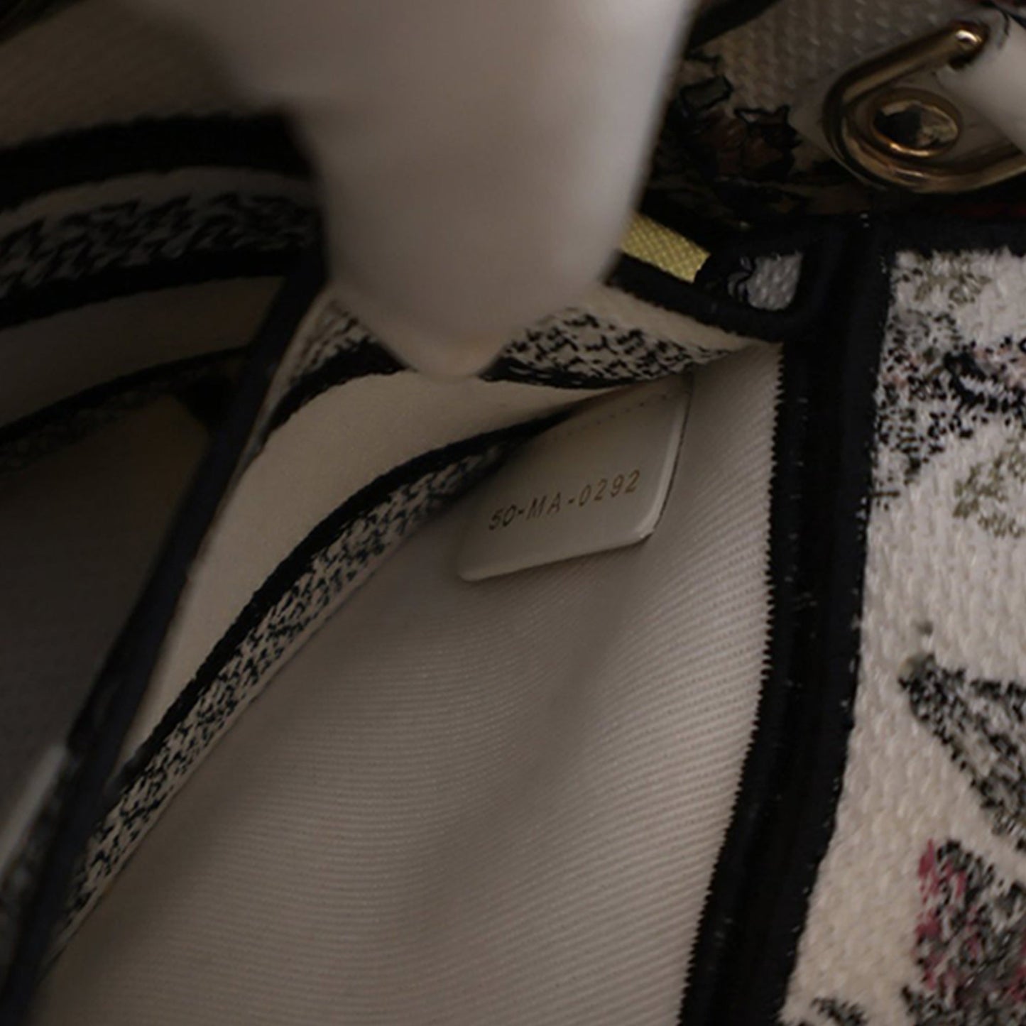 Dior Medium Embroidered Floral Canvas Lady D Joy