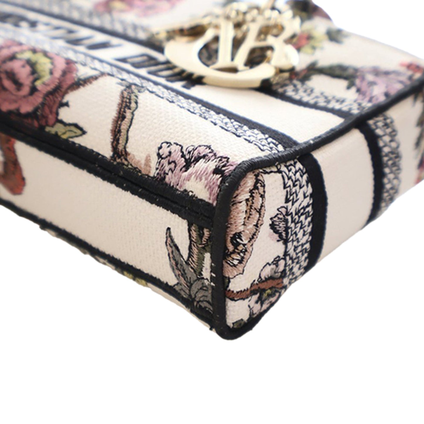 Dior Medium Embroidered Floral Canvas Lady D Joy