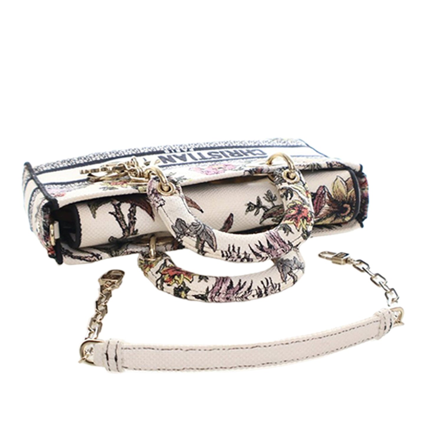 Dior Medium Embroidered Floral Canvas Lady D Joy