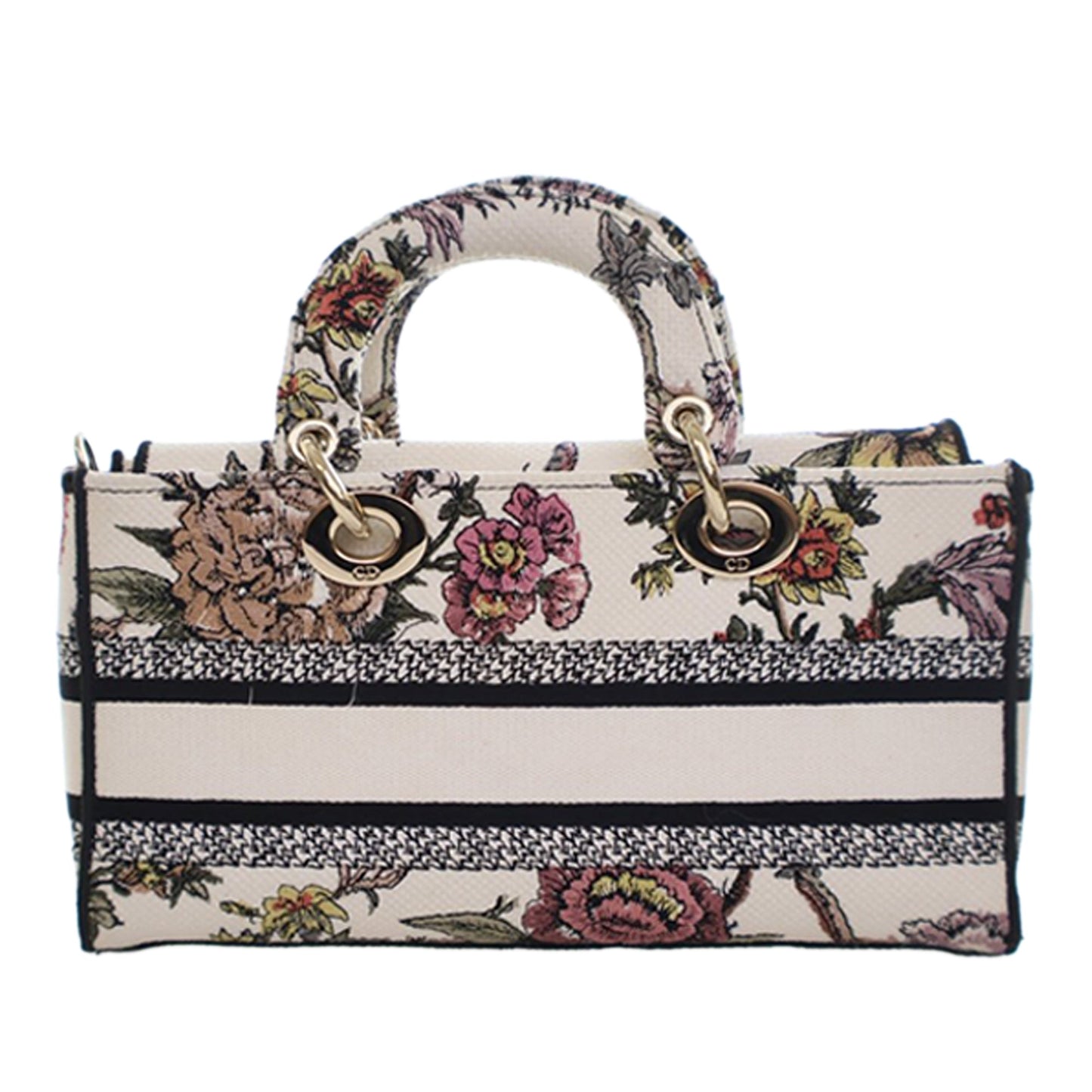Dior Medium Embroidered Floral Canvas Lady D Joy