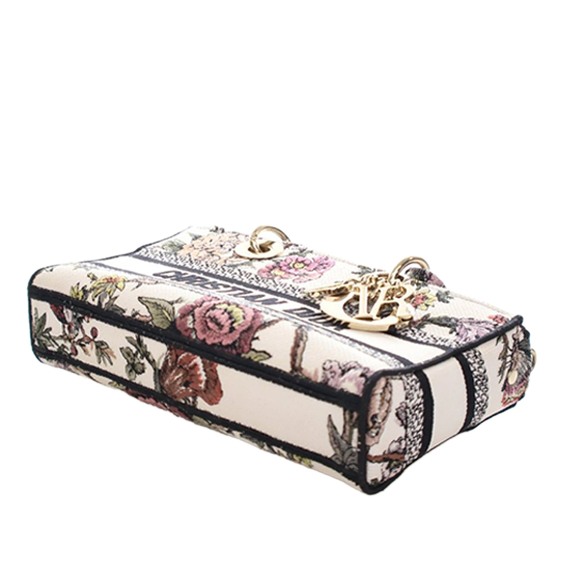 Dior Medium Embroidered Floral Canvas Lady D Joy