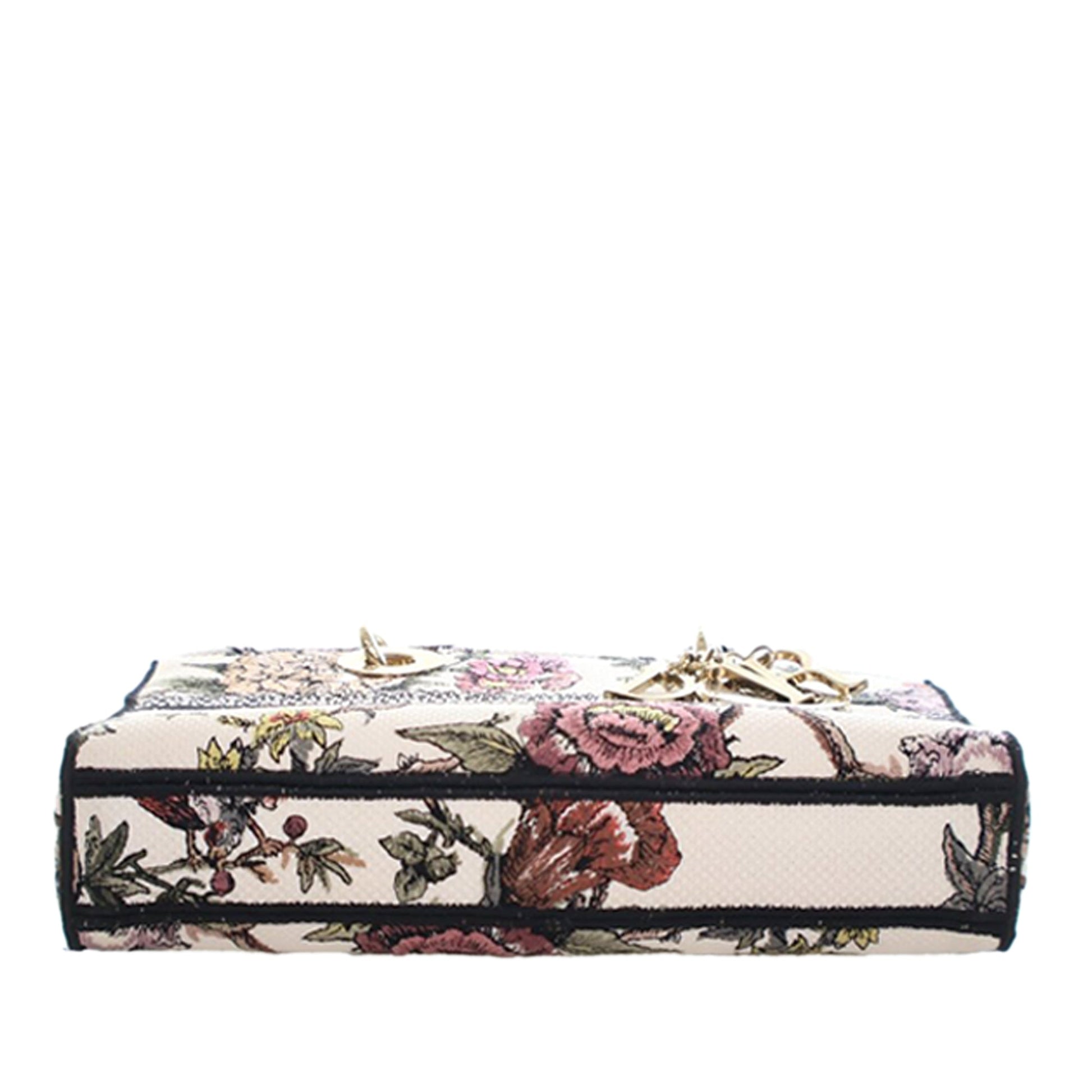 Dior Medium Embroidered Floral Canvas Lady D Joy