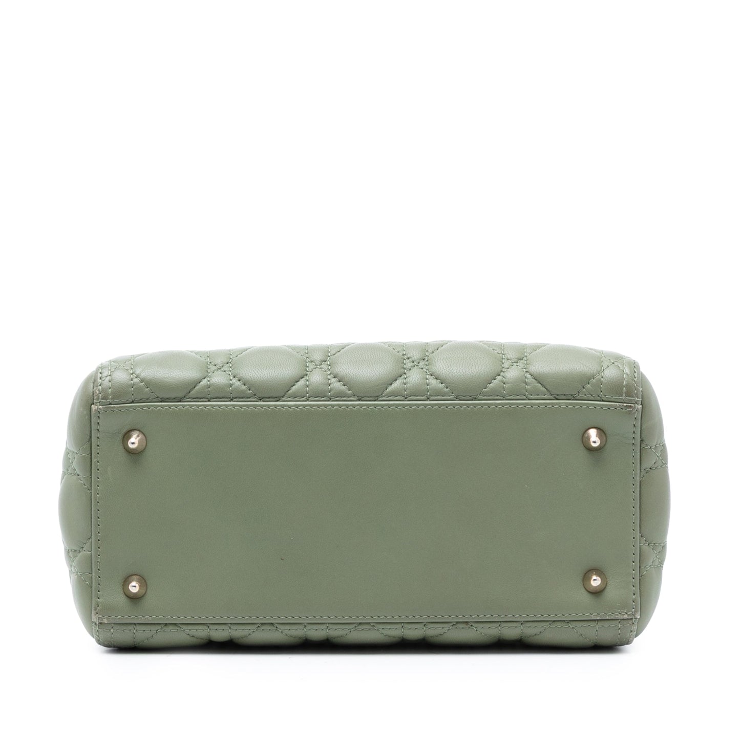 Dior Medium Lambskin Cannage Lady Dior