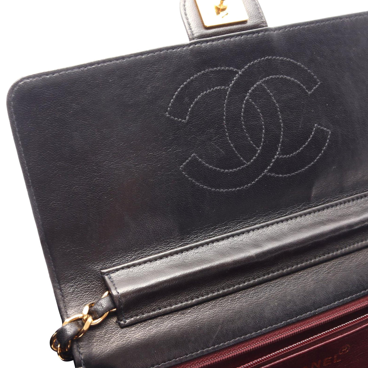 Chanel Small CC Quilted Lambskin Single Flap