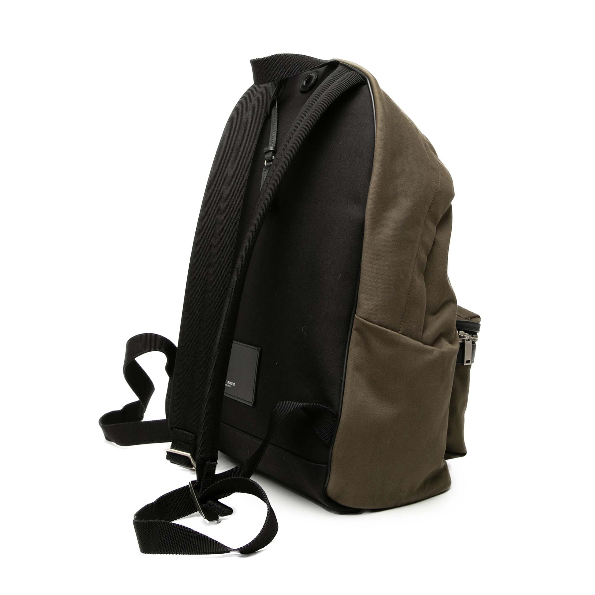 Saint Laurent Canvas City Backpack