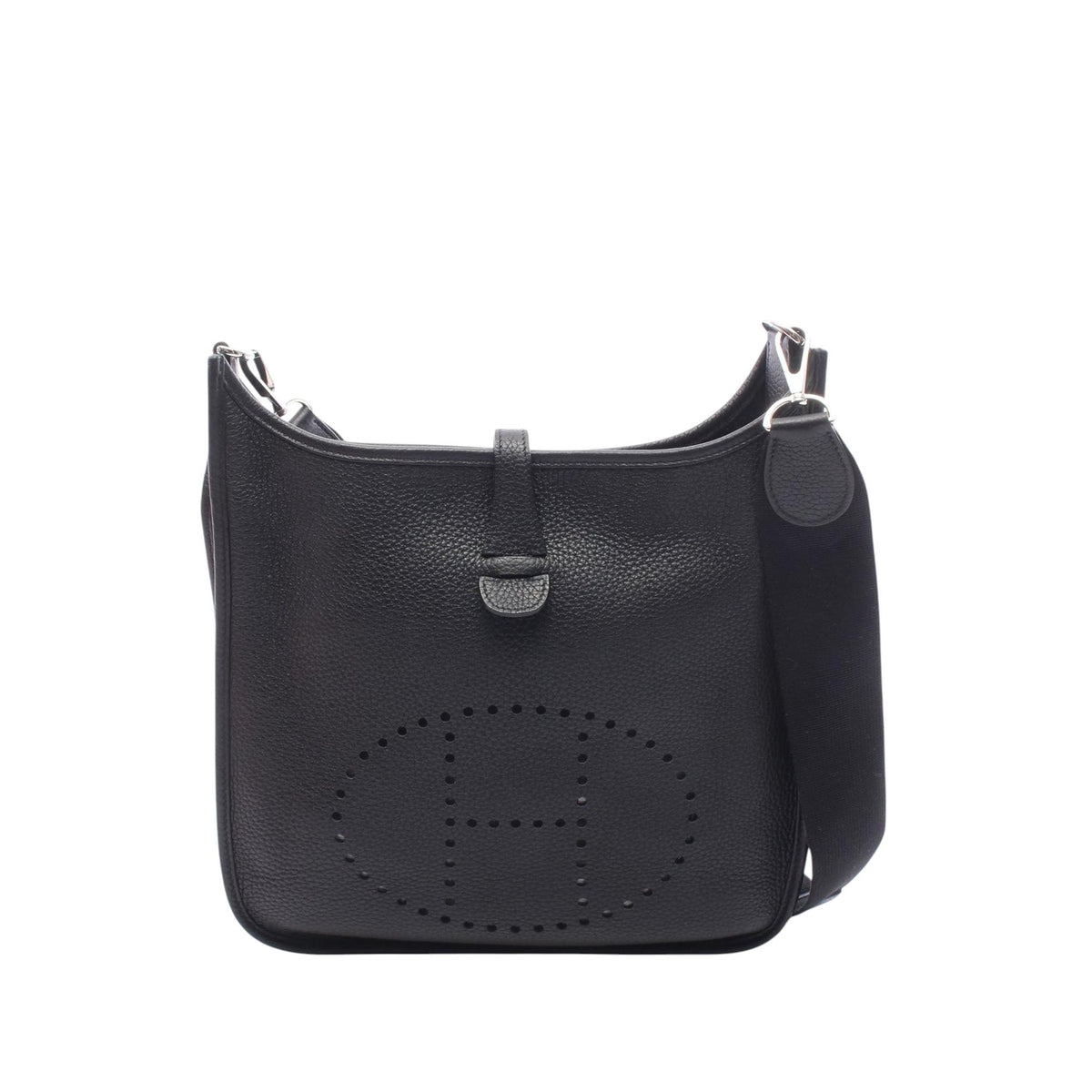 Hermès Clemence Evelyne III PM — Black