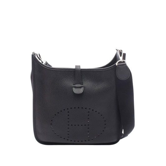 Hermès Clemence Evelyne III PM — Black
