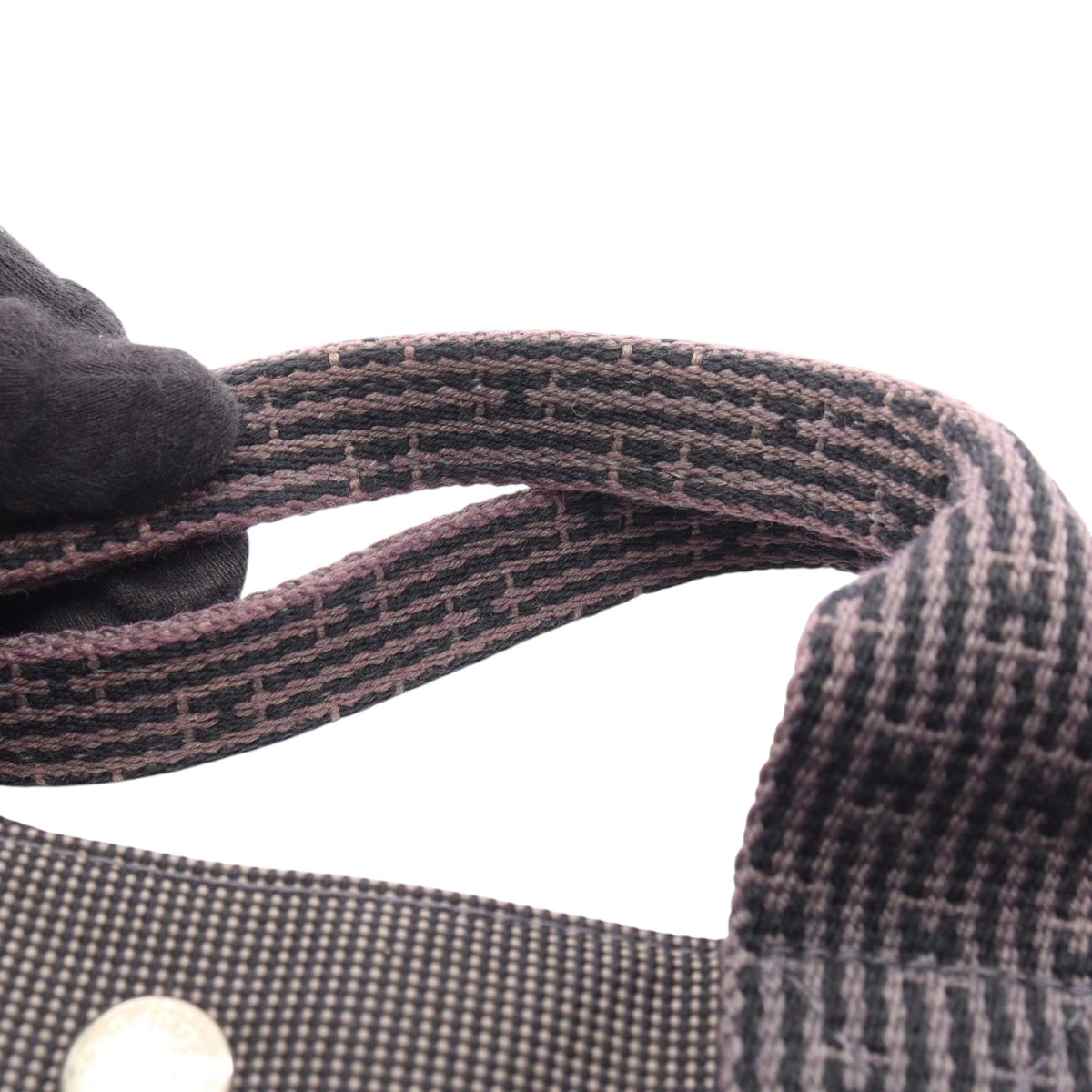 Hermès Canvas Herline MM — Gray