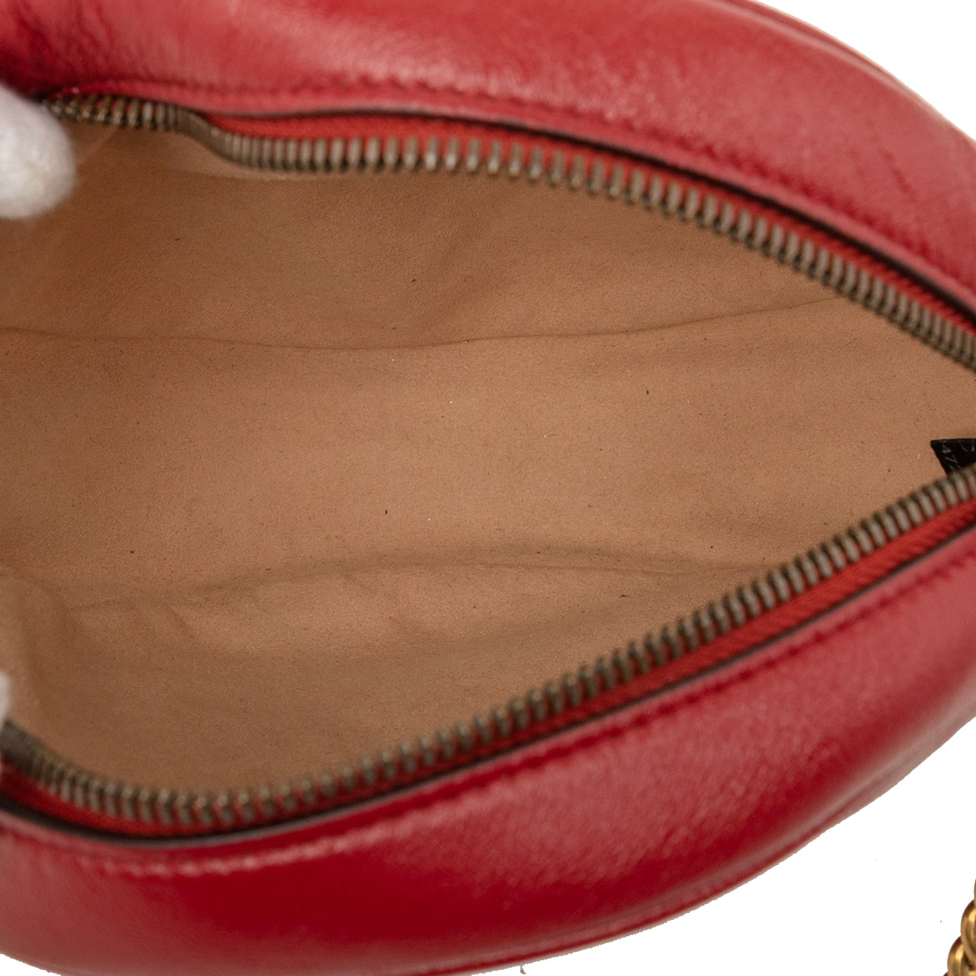 Gucci Mini GG Marmont Matelasse Leather Round Crossbody
