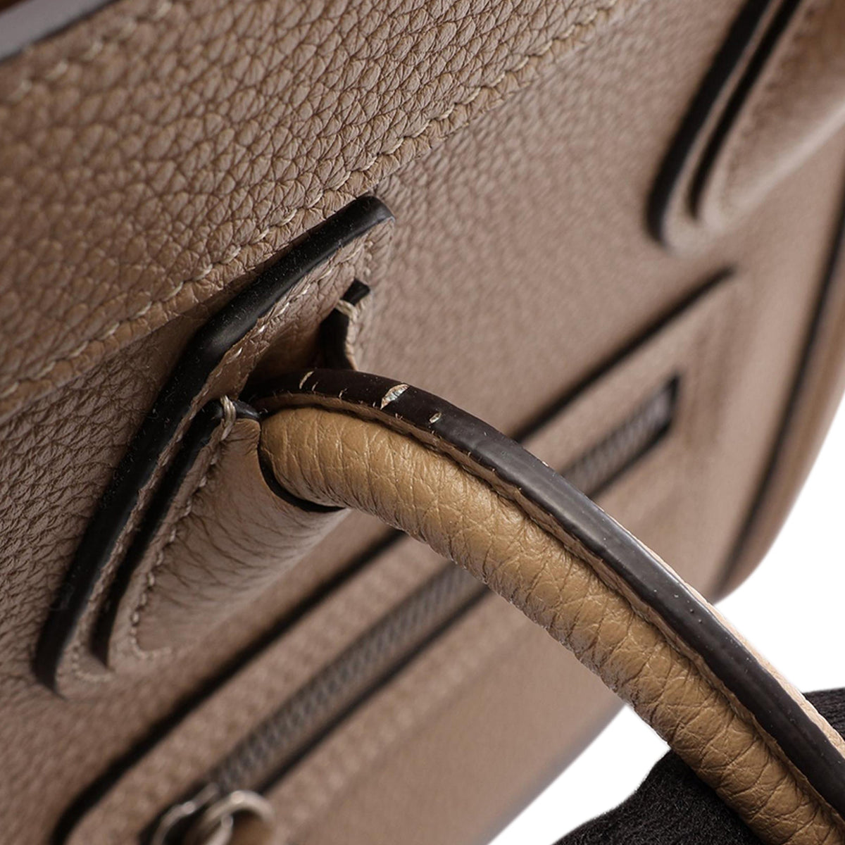 Celine Nano Leather Luggage Tote