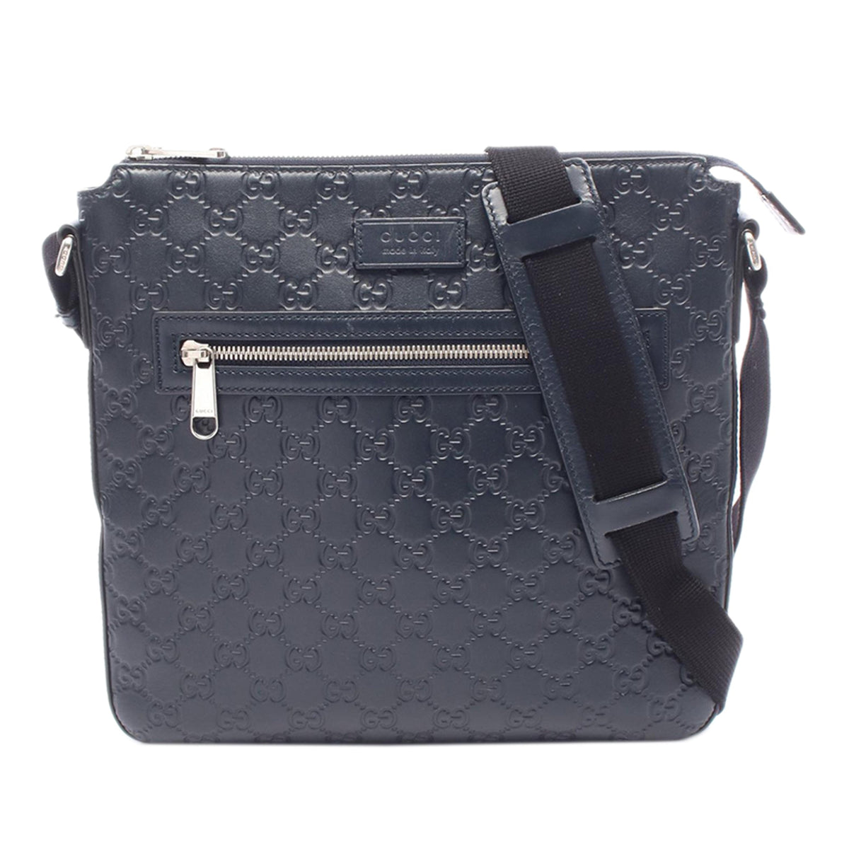 Gucci Guccissima Crossbody — Blue
