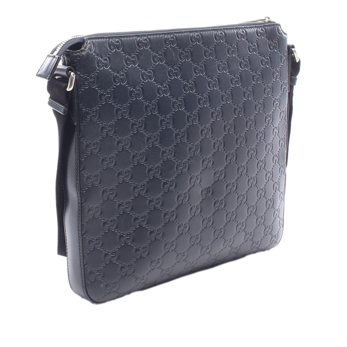 Gucci Guccissima Crossbody — Blue