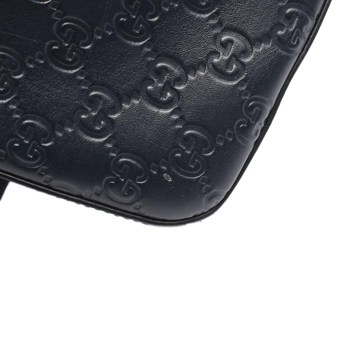 Gucci Guccissima Crossbody — Blue