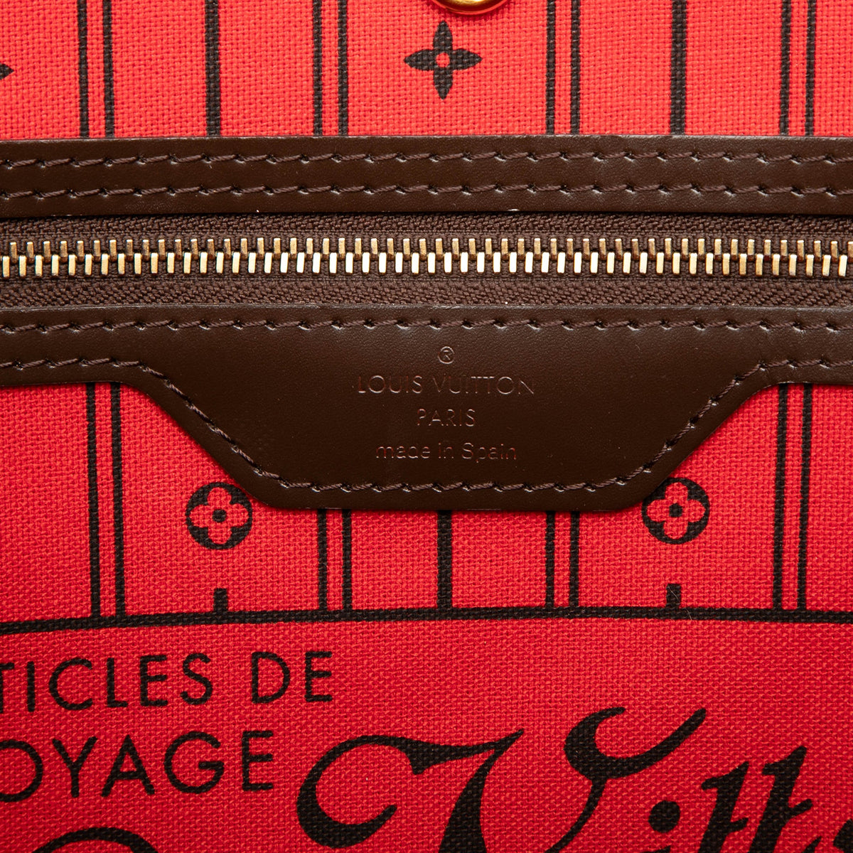 Louis Vuitton Damier Ebene Neverfull MM