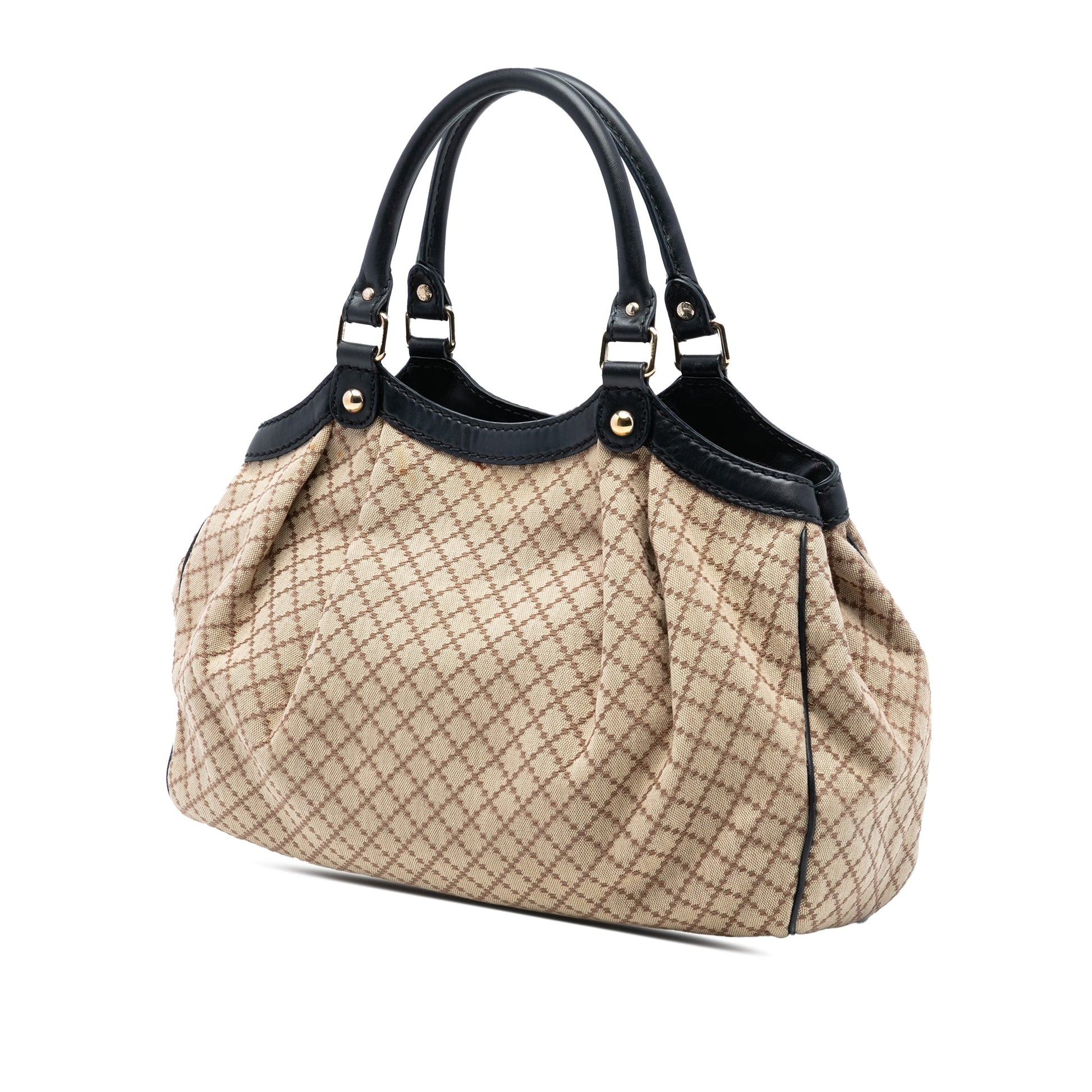 Gucci Medium Diamante Canvas Sukey Tote