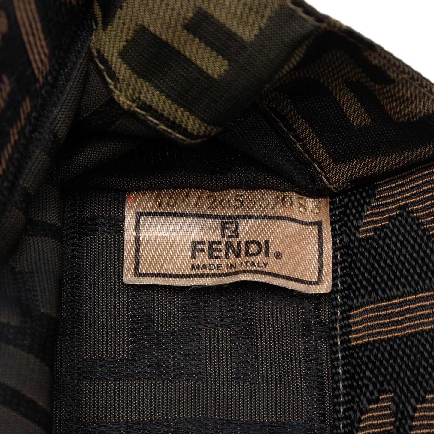 Fendi Zucca Canvas Shopping Tote