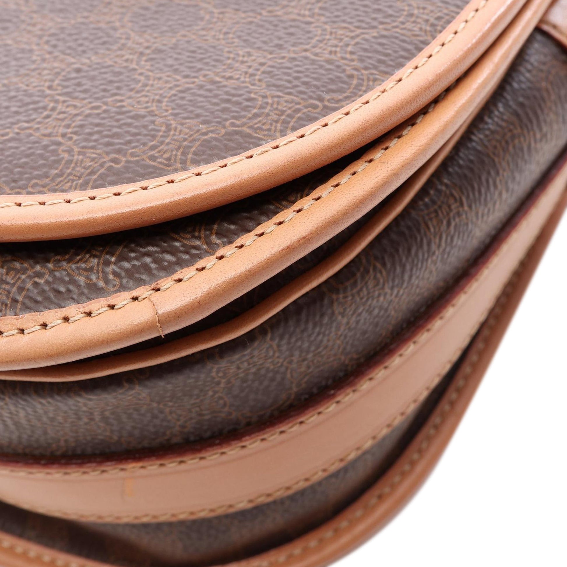 Celine Macadam Coated Canvas Crossbody