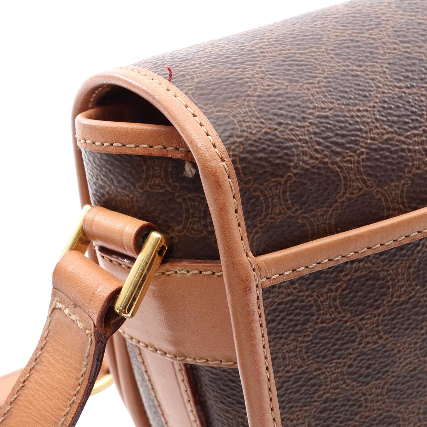 Celine Macadam Coated Canvas Crossbody