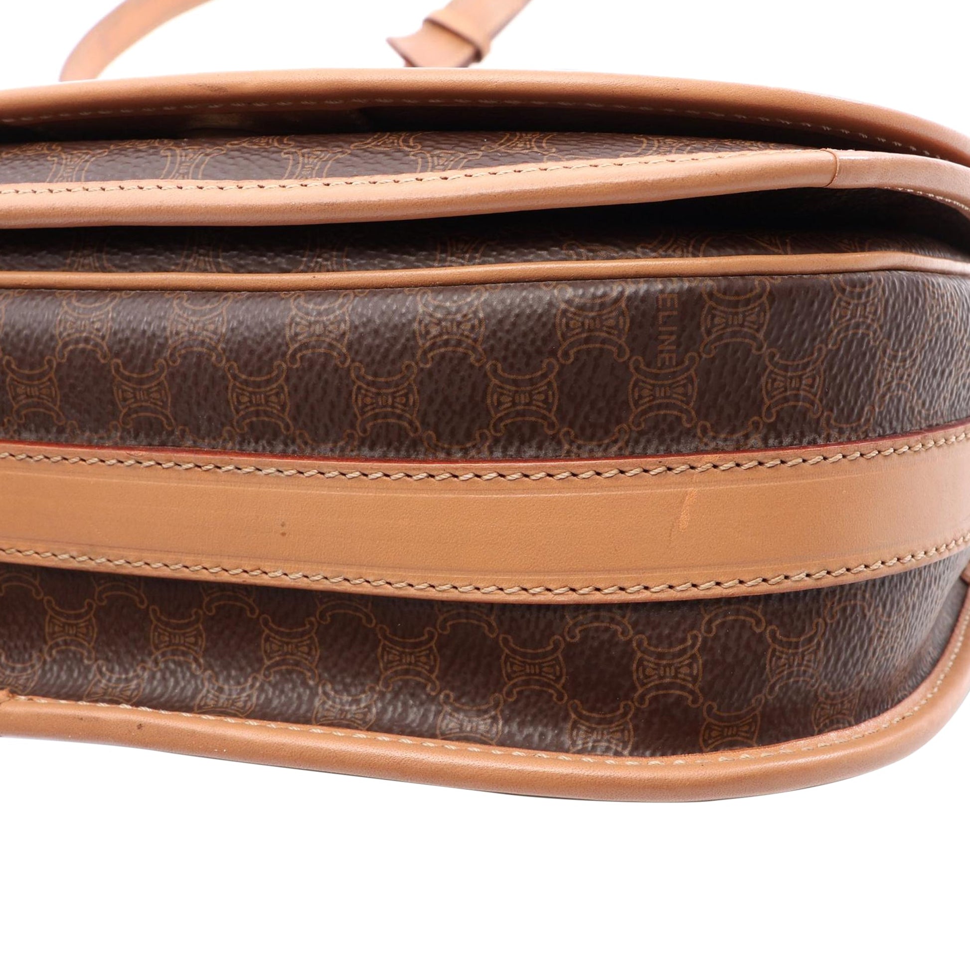 Celine Macadam Coated Canvas Crossbody