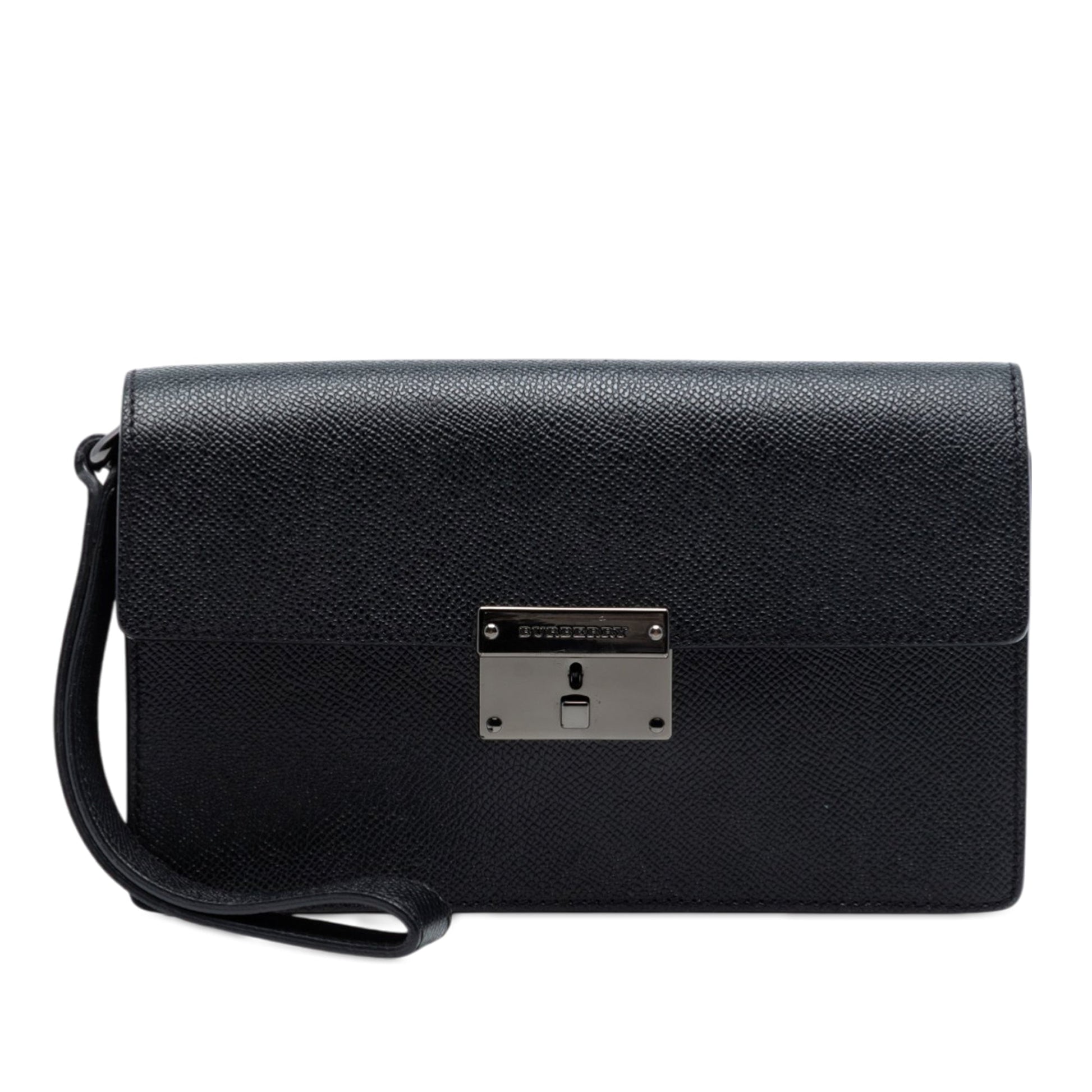 Burberry Leather Clutch