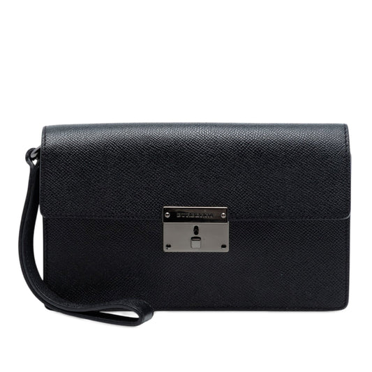 Burberry Leather Clutch
