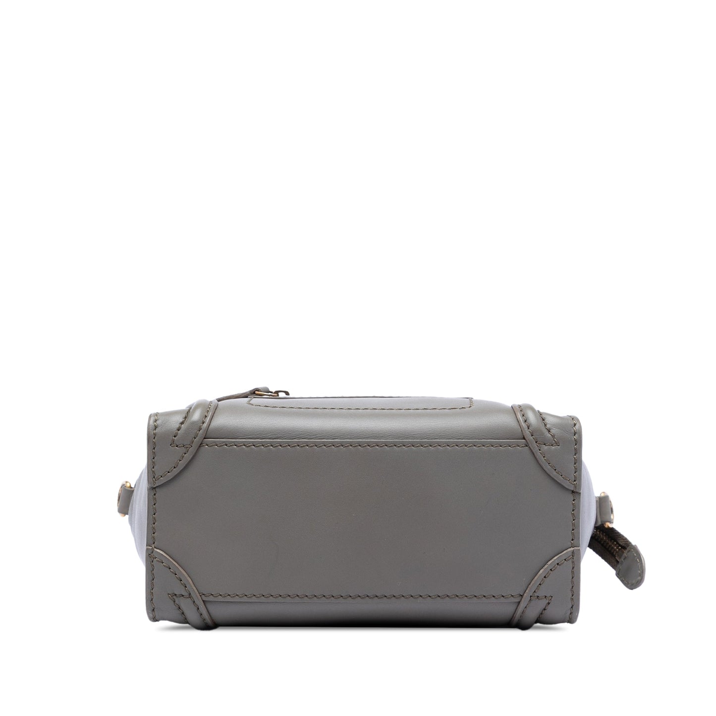 Nano Leather Luggage Tote