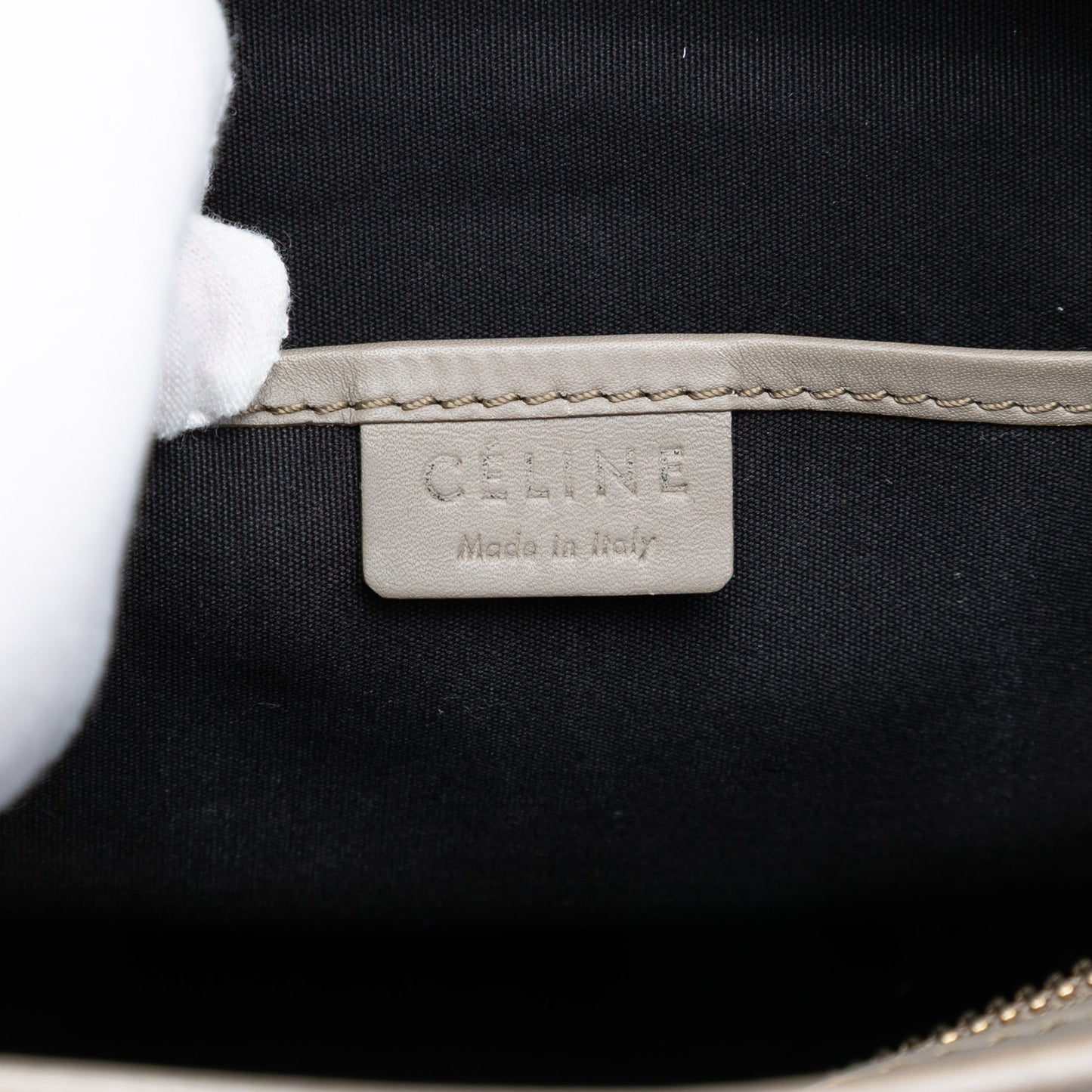 Nano Leather Luggage Tote