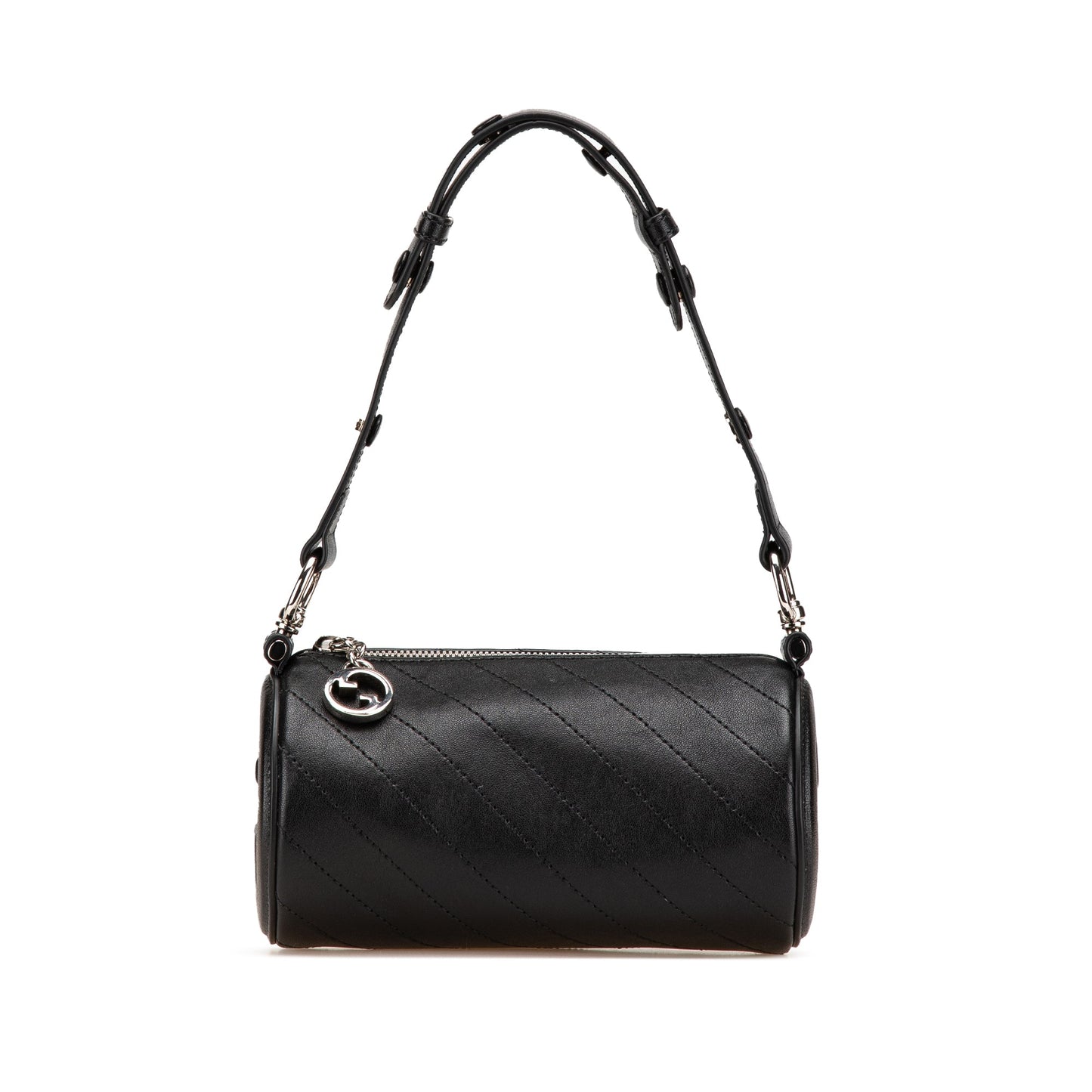 Gucci Mini Leather Blondie Barrel Shoulder Bag