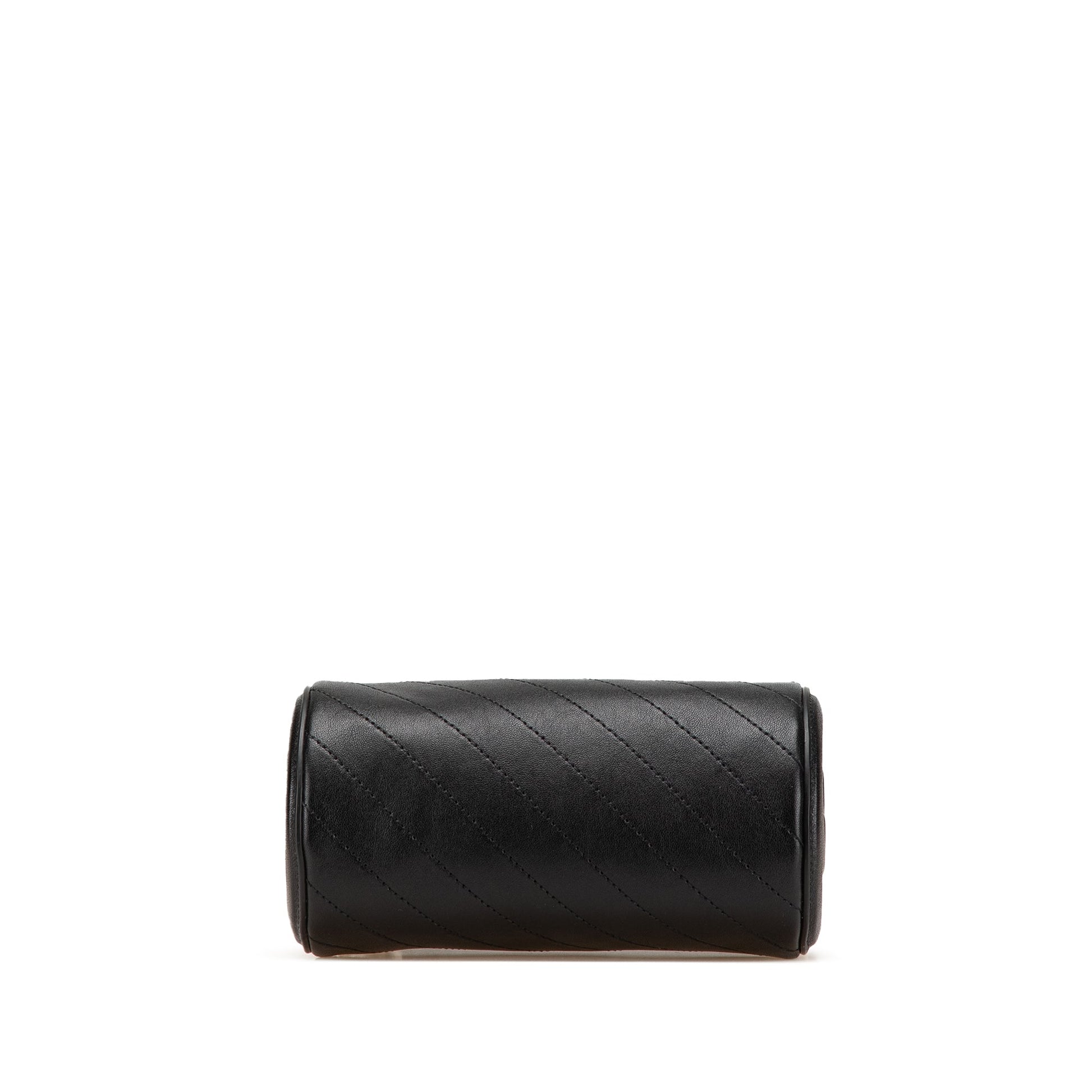 Gucci Mini Leather Blondie Barrel Shoulder Bag