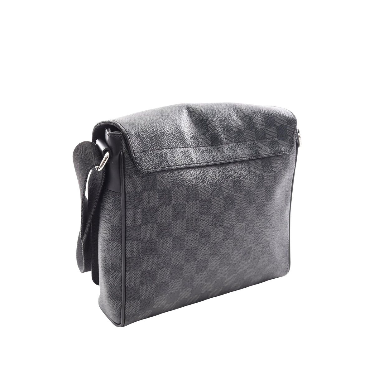 Louis Vuitton Damier Graphite District PM — Black