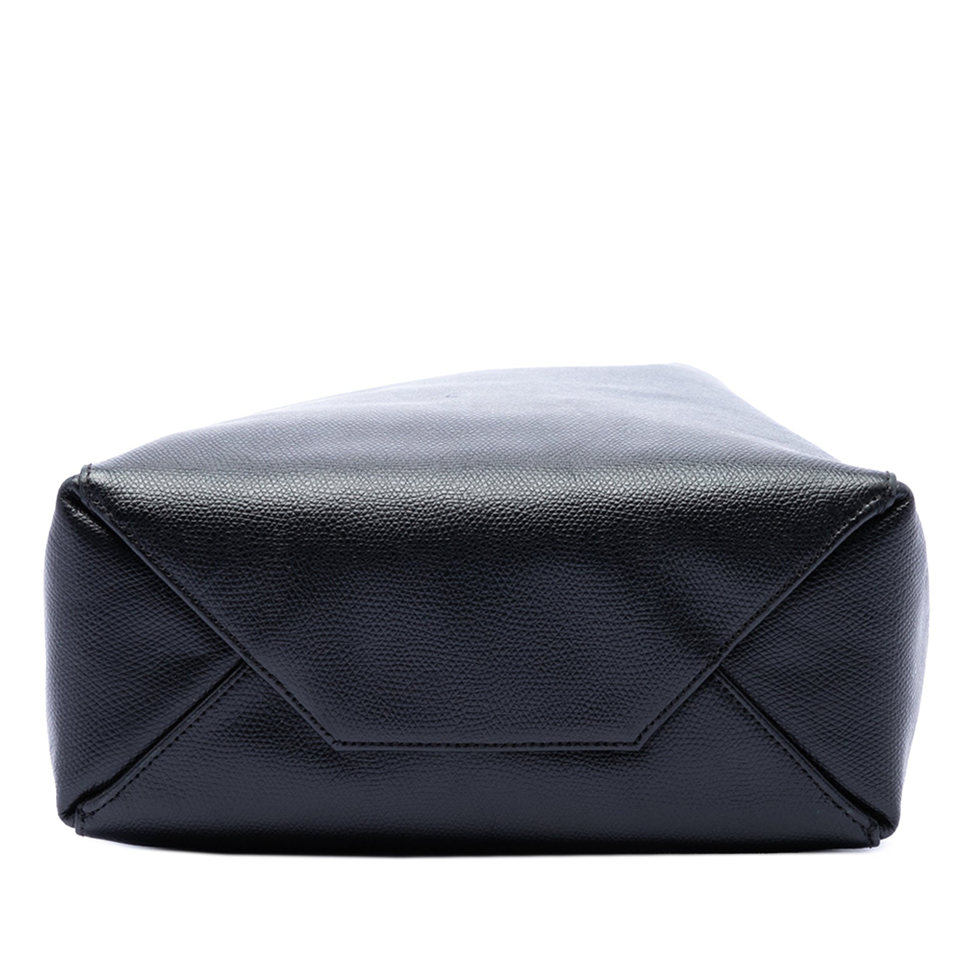 Celine Small Grained Calfskin Vertical Cabas Satchel
