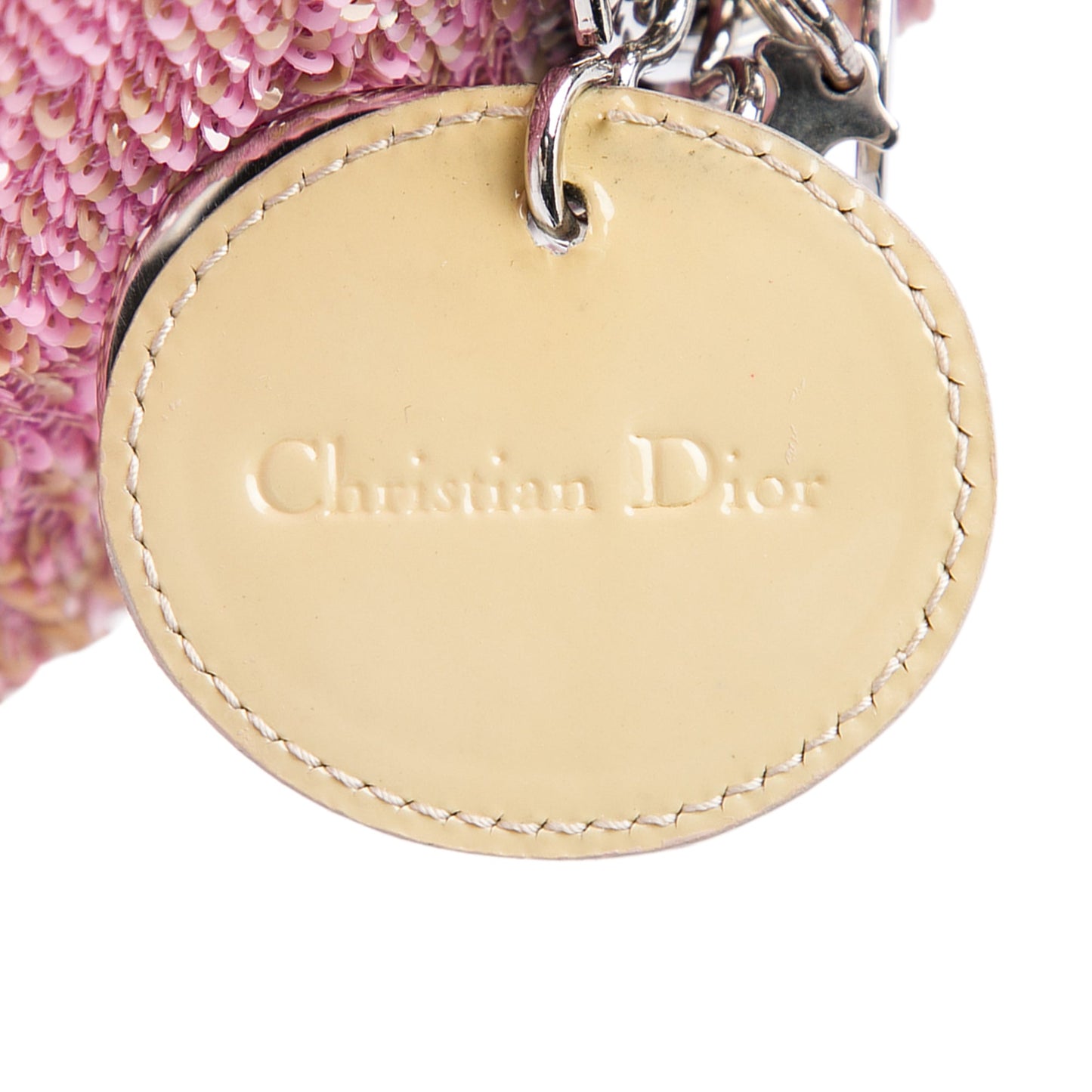 Dior Mini Patent Sequined Lady Dior