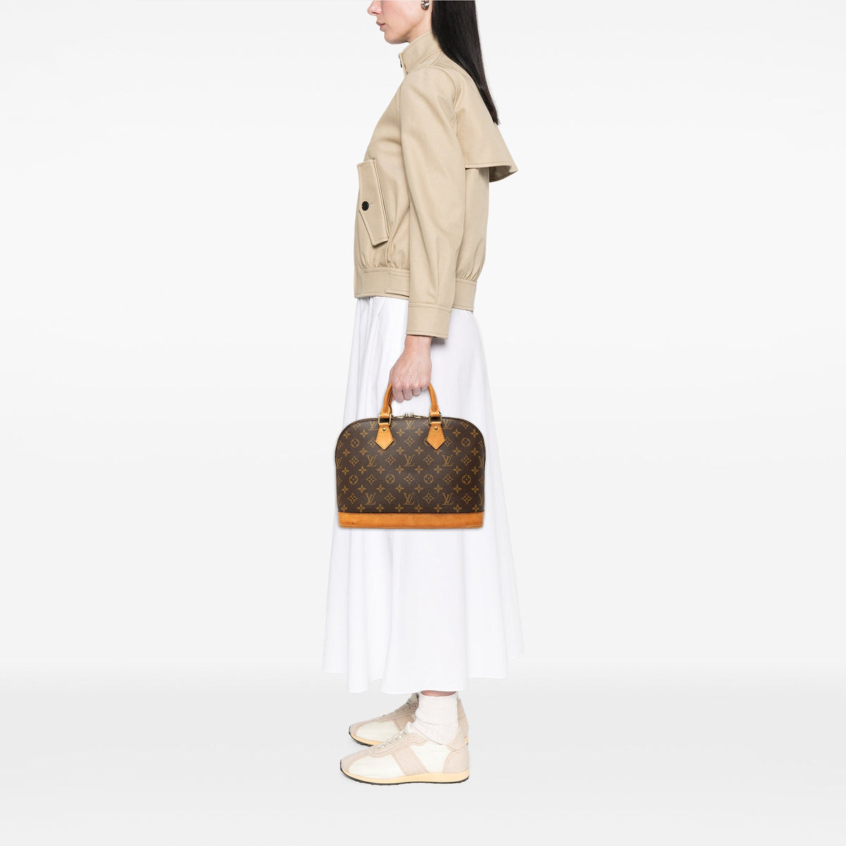 Louis Vuitton Monogram Alma PM — Brown