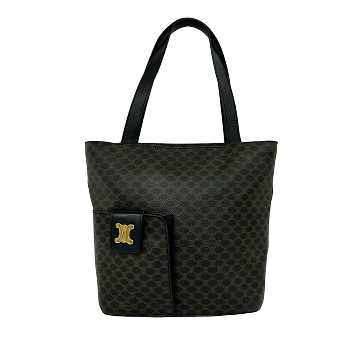 Celine Macadam Coated Canvas Tote