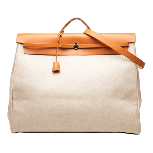 Hermès Toile Herbag 50