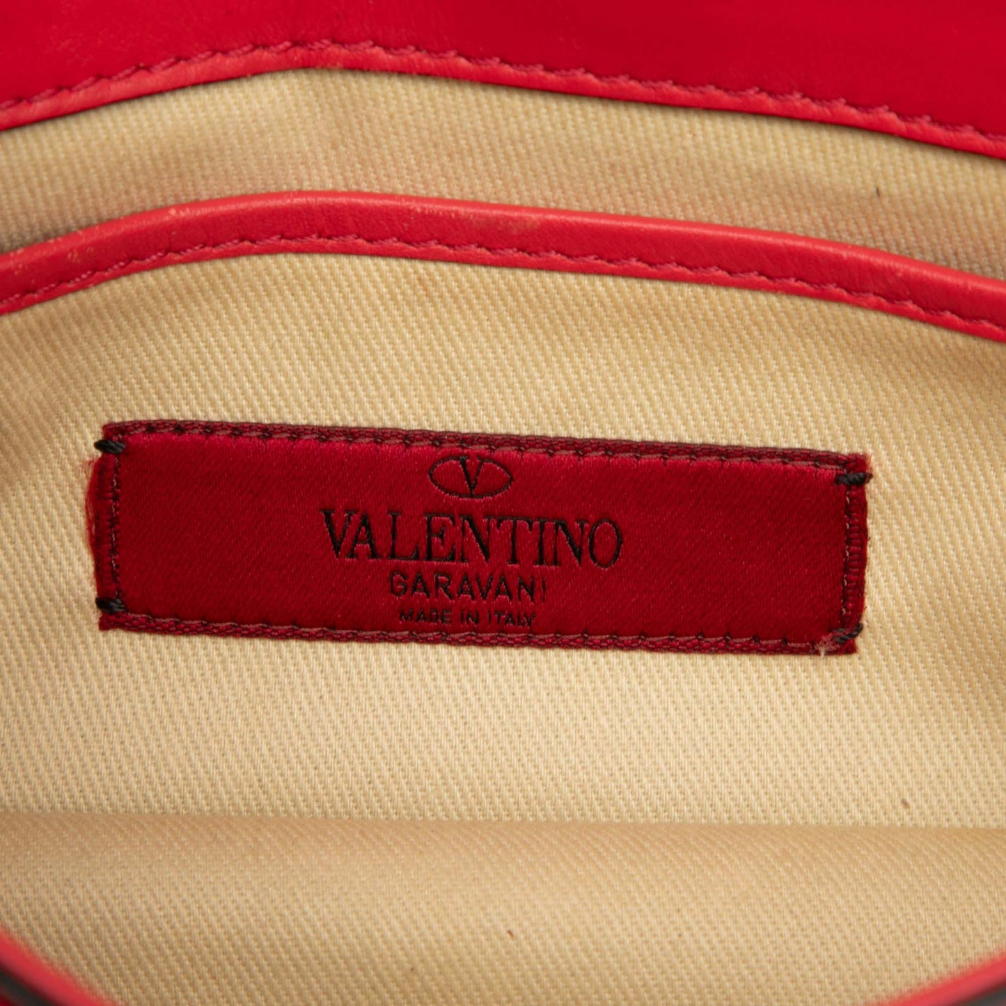 Valentino Mini Leather Rockstud Glam Lock Crossbody