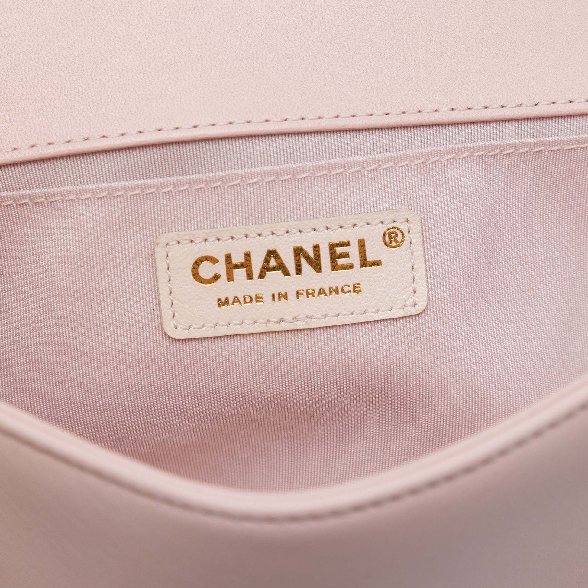Chanel Old Medium Tweed and Lambskin Boy Flap