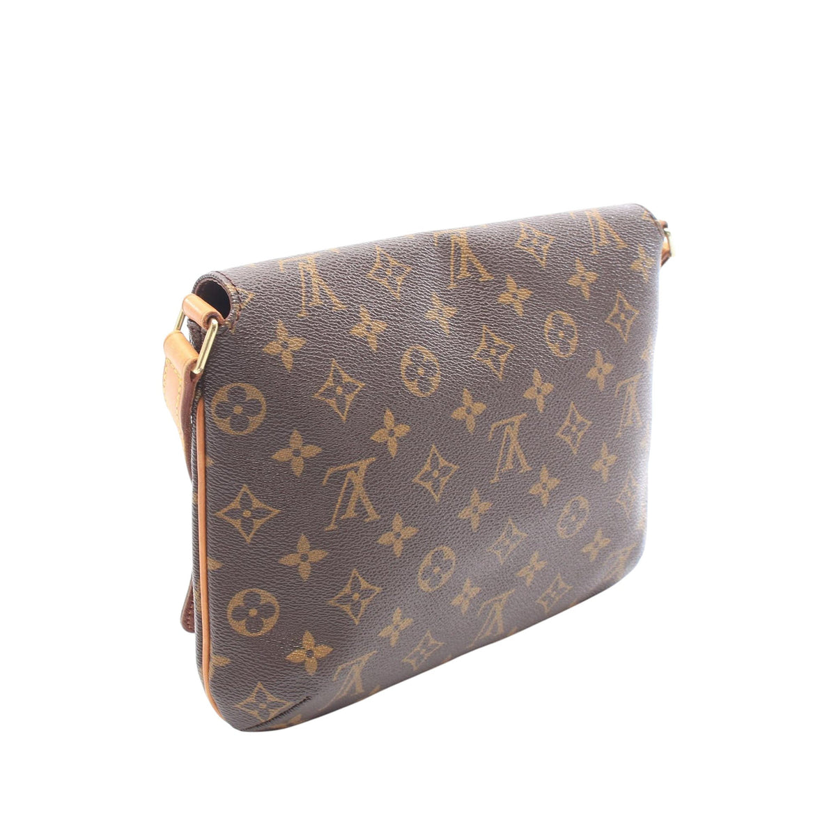 Louis Vuitton Monogram Musette Tango Short Strap — Brown