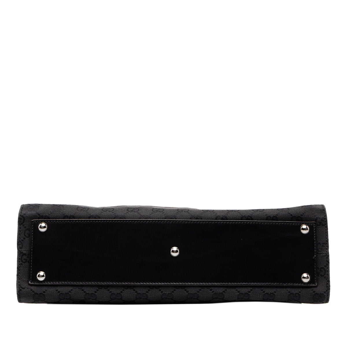 Gucci GG Canvas Tote — Black