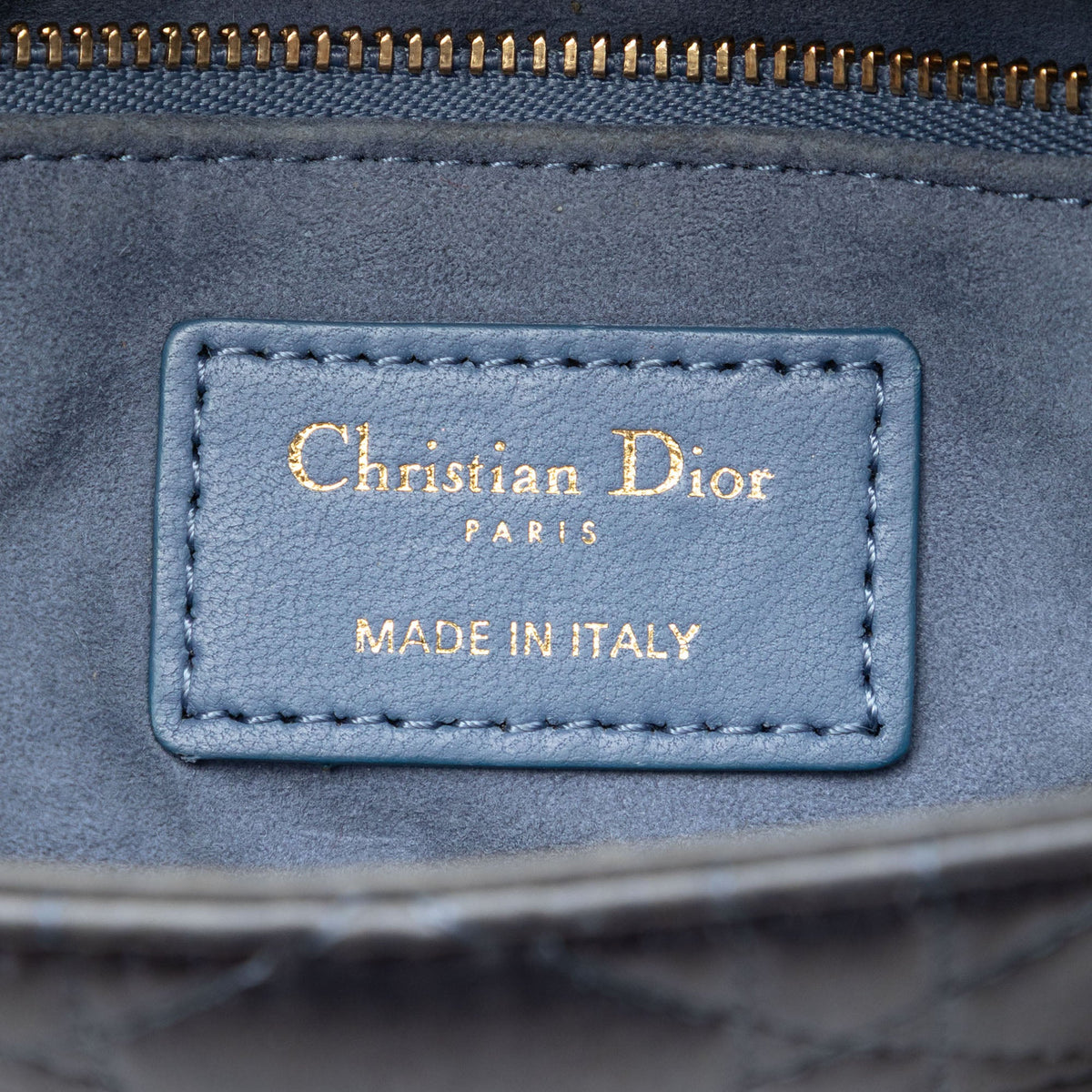 Dior Mini Satin Cannage Swarovski Crystal Lady Dior