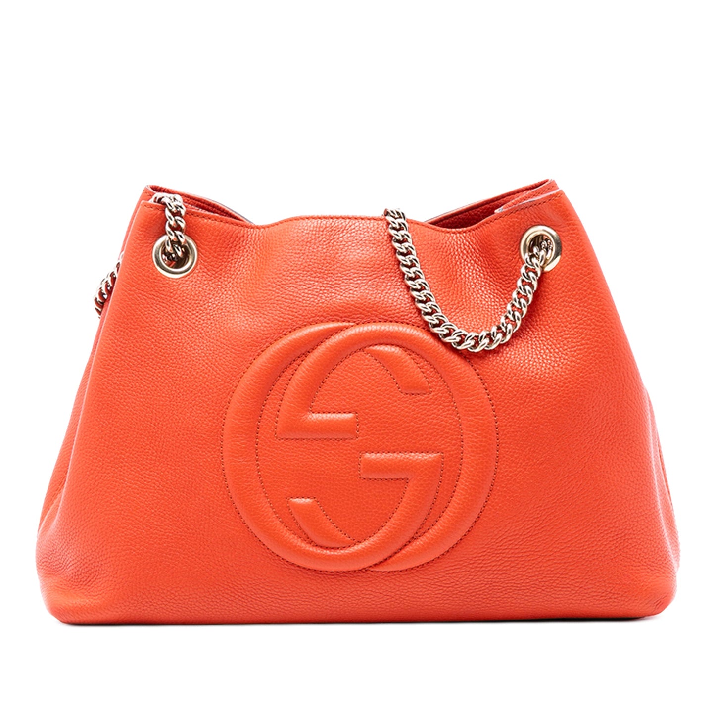 Gucci Medium Leather Soho Chain Tote