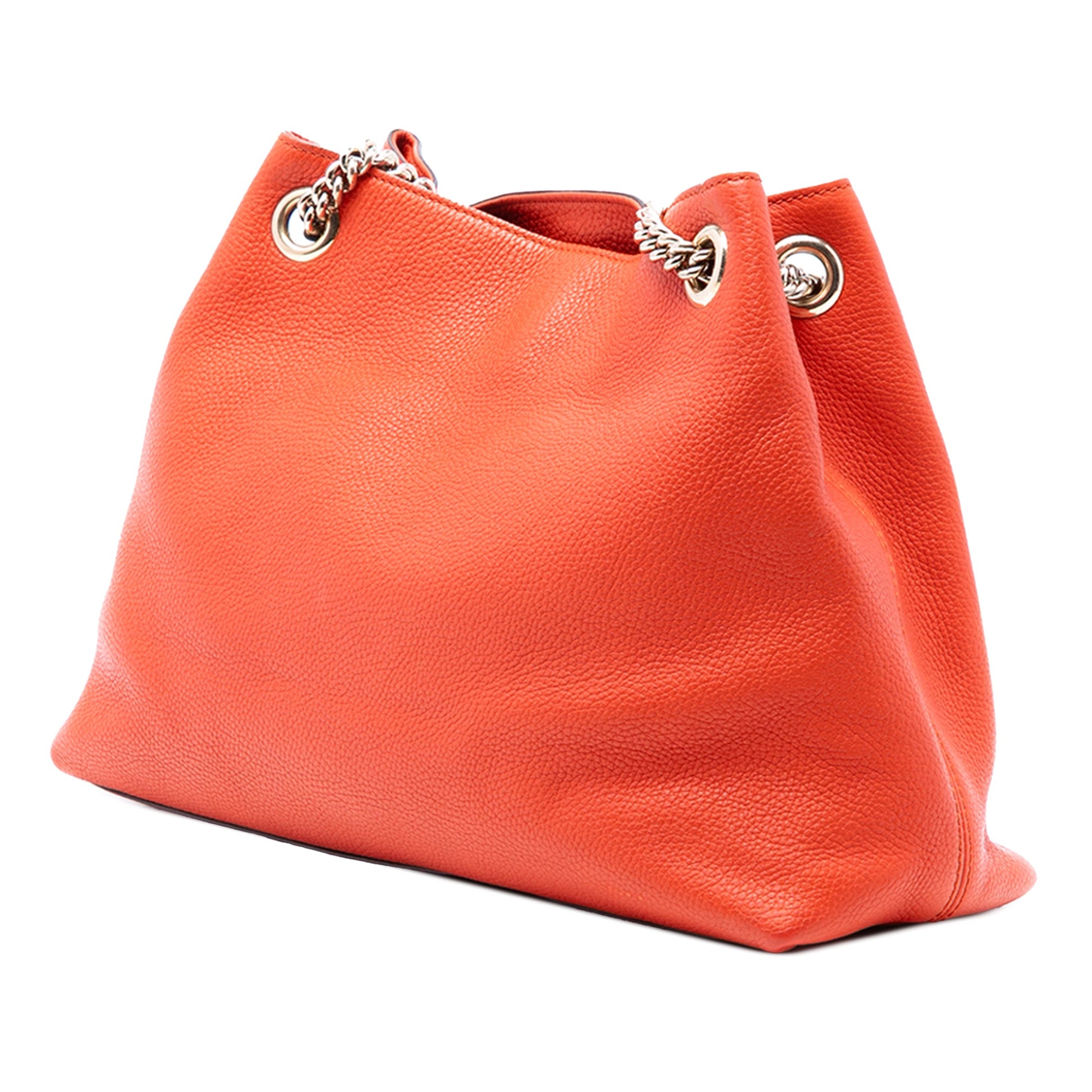 Gucci Medium Leather Soho Chain Tote