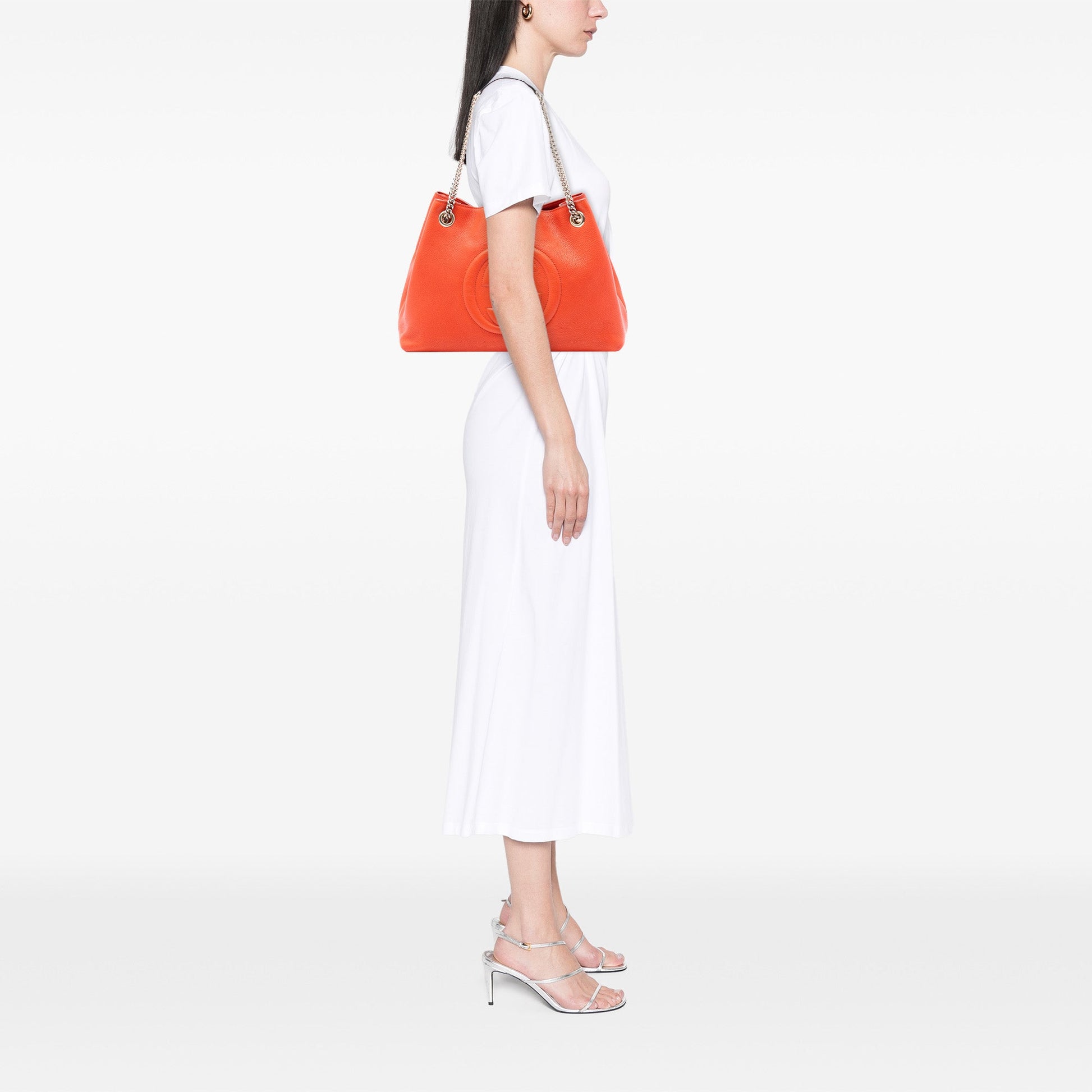 Gucci Medium Calfskin Soho Chain Tote