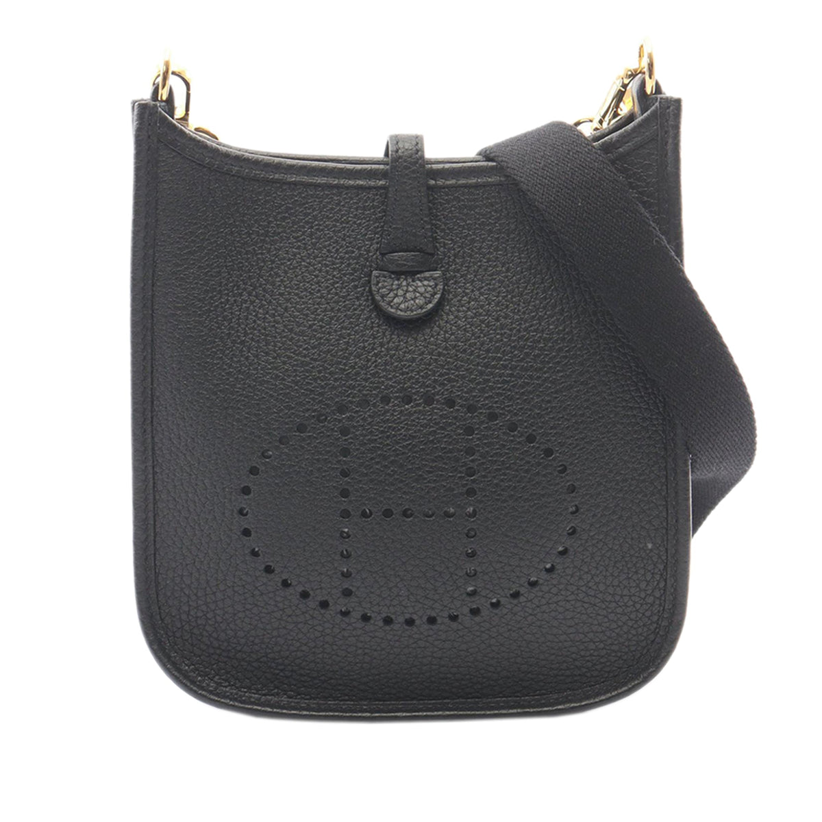 Hermès Clemence Evelyne TPM 16 — Black