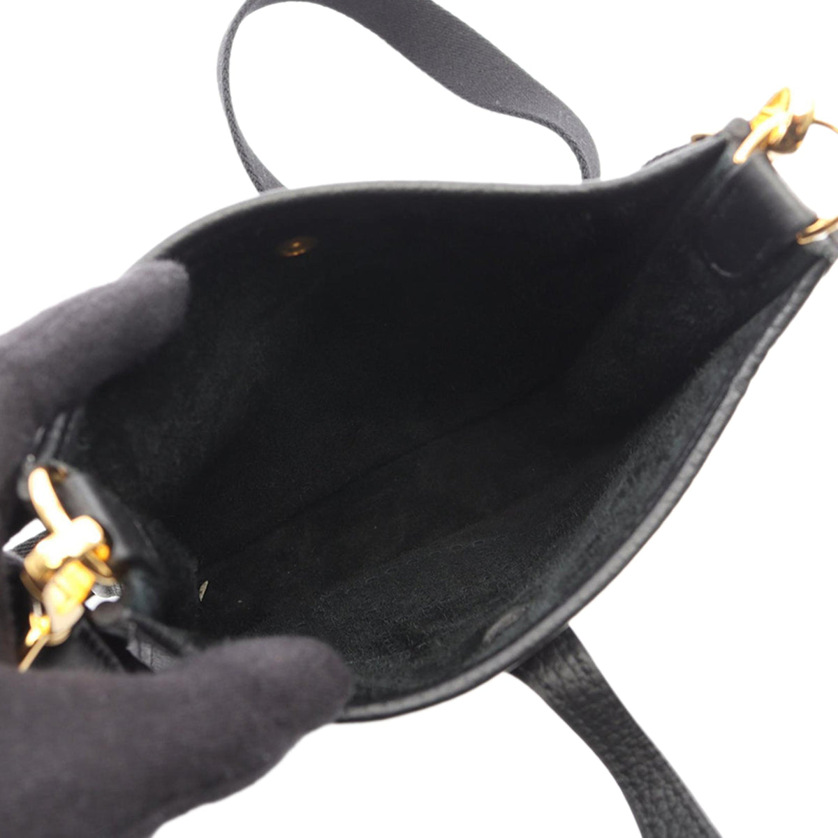 Hermès Clemence Evelyne TPM 16 — Black