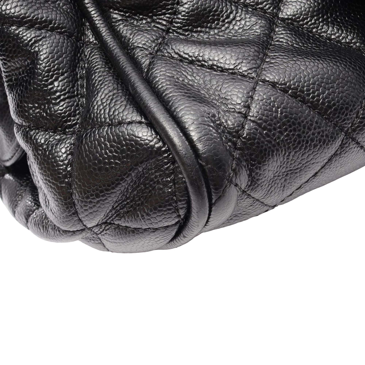 Chanel Quilted Caviar Timeless Bowler Bag