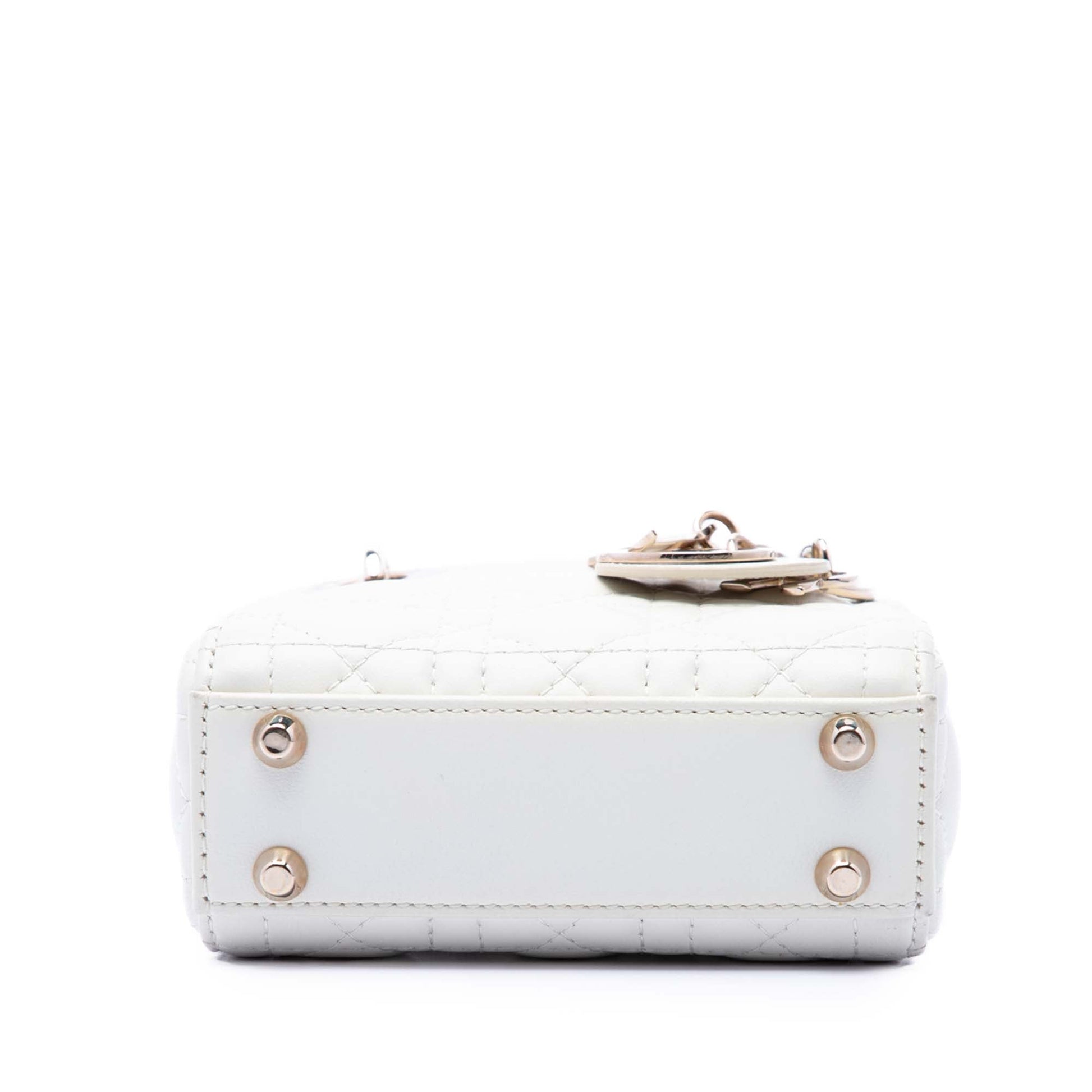 Dior Micro Lambskin Cannage Lady Dior