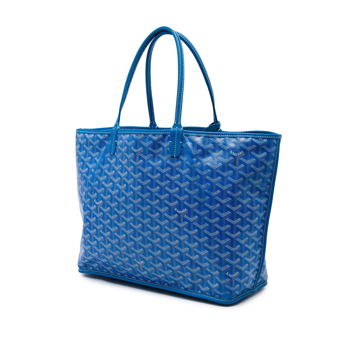 Goyard Goyardine Reversible Anjou PM — Blue