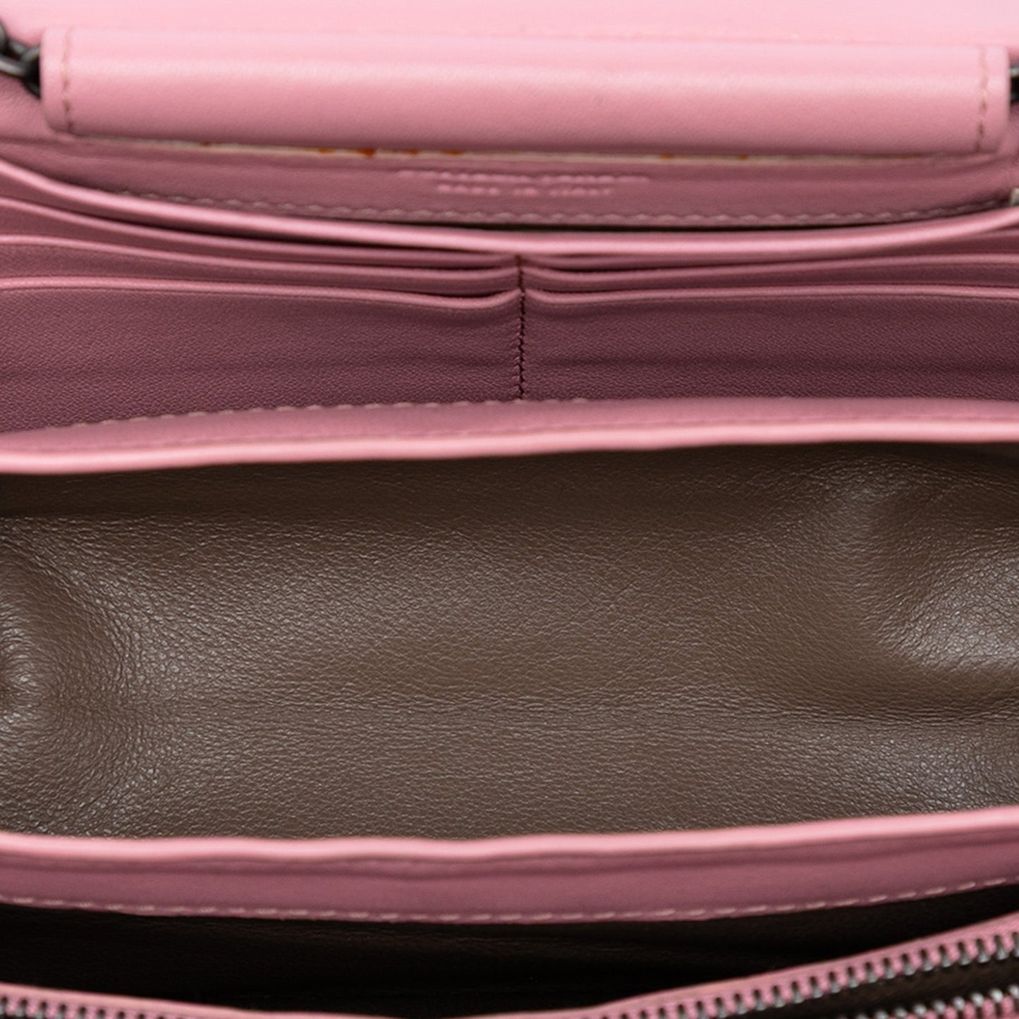 Bottega Veneta Nappa Intrecciato Continental Wallet on Chain
