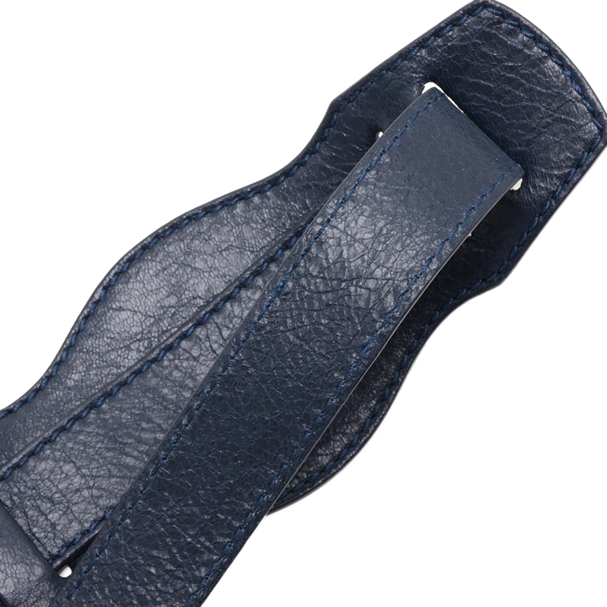Balenciaga Lambskin Motocross Giant 21 First Satchel — Blue